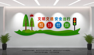 文明交通文化墙