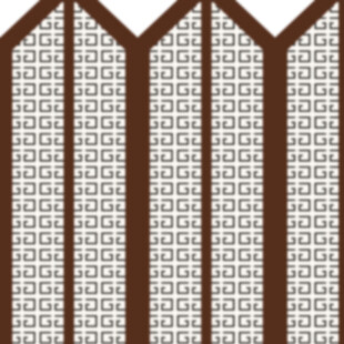 条纹图案装饰元素