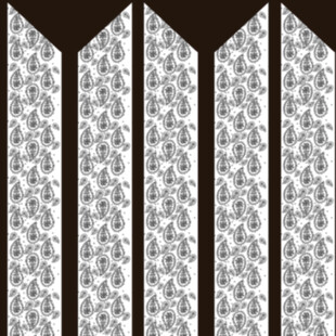 黑白花纹竖条图案设计