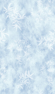 浅蓝色雪花背景纹理图