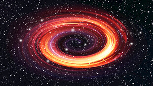 红黑旋涡星空顶