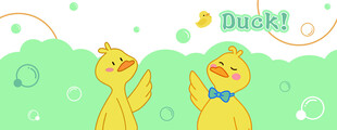 可爱小黄鸭欢乐互动
