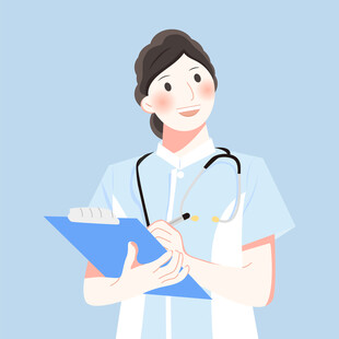 医生人物插画