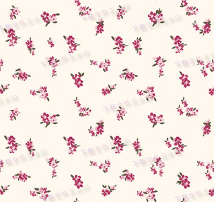 粉色花卉图案背景纹理