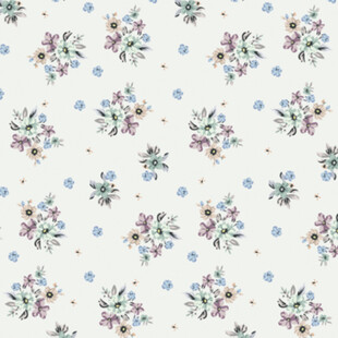 清新花卉图案背景