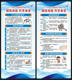 食品安全展架