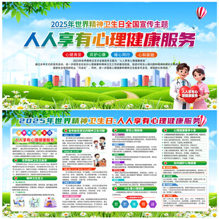 2025年世界精神卫生日