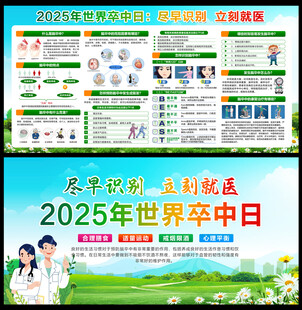 2025年世界卒中日海报