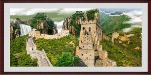 壮丽长城景观图
