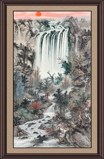  客厅山水画 
