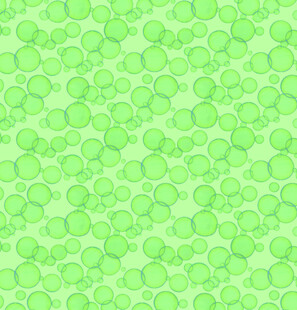 绿色气泡