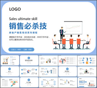 销售必杀技PPT模板