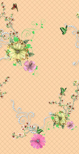 花卉图案背景图