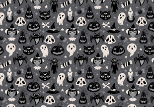 骷髅图案背景纹理