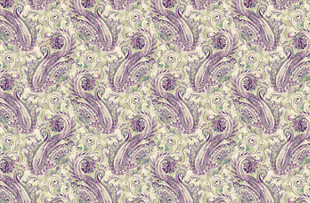 紫色花卉图案背景纹理