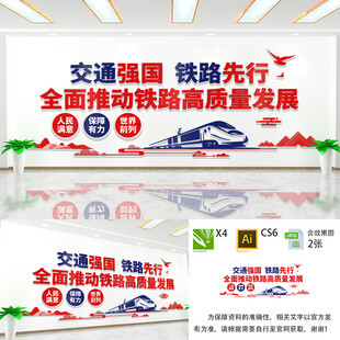 交通强国文化墙