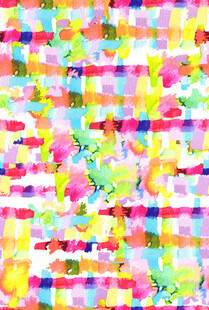 多彩抽象水彩图案纹理