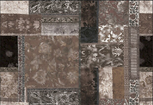 拼接花  复古花