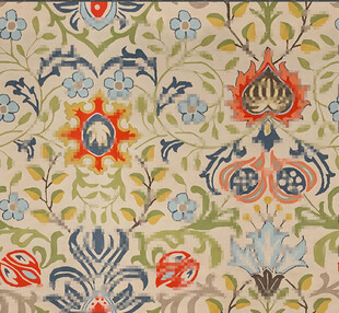 腰果花  复古花