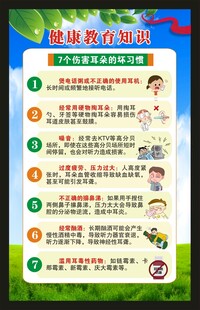 全国爱耳日海报