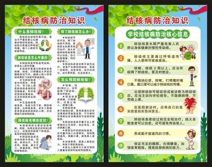 结核病日展板