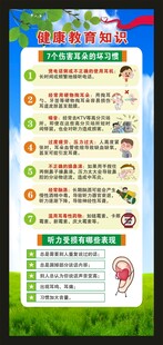 全国爱耳日展架