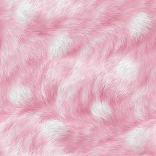 粉色毛绒带白点织物纹理