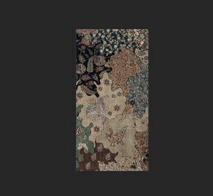 拼接花  复古花