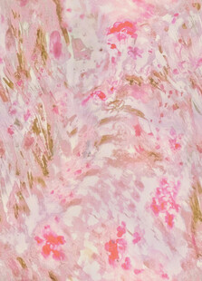 粉色花卉图案布料纹理