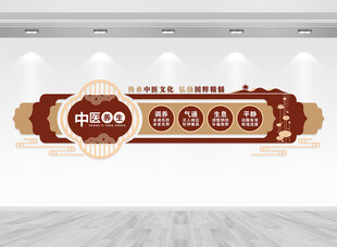 中医养生文化墙