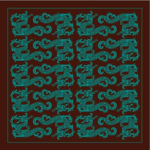 传统中式龙纹图案设计