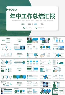 大数据管理局总结计划PPT模板