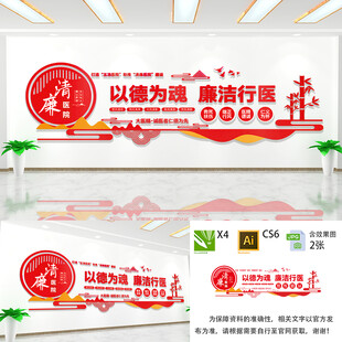 医院廉政文化墙