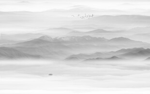 中国风水墨山水画