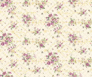 复古碎花图案背景图