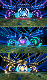 音乐节舞台设计