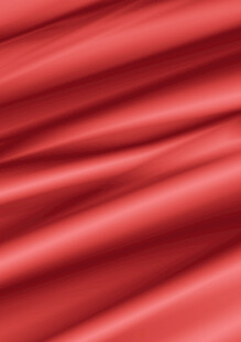 红色绸缎纹理特写