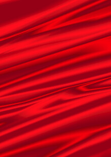 红色绸缎纹理背景图