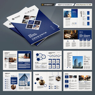 律师事务所画册版式设计