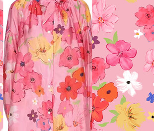 手绘花  大牌花 粉色