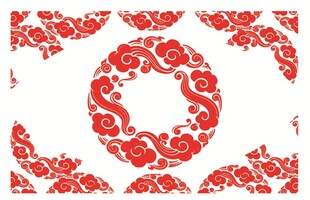 中式传统云纹