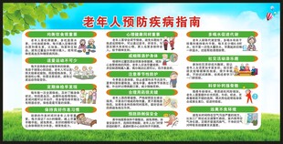 老年健康宣传周宣传栏