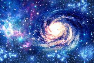 蓝色星空天花软膜