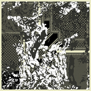 抽象黑白纹理图案