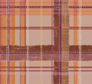 复古格子花纹图案