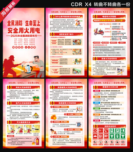 2025全国消防月海报