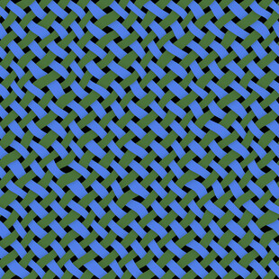 蓝绿交织的几何图案纹理