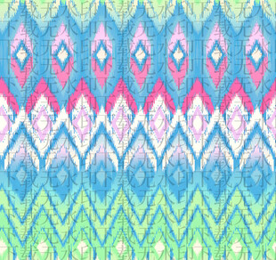 多彩几何图案民族风纹理