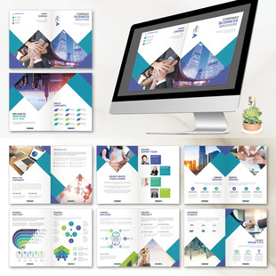 多功能年度报告indd模板