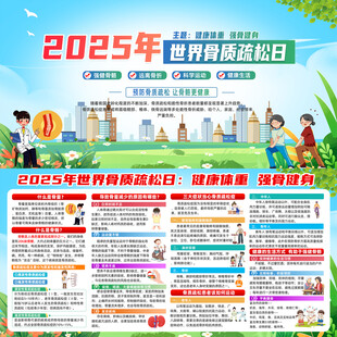 2025年世界骨质疏松日